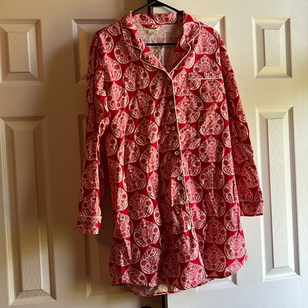 Womens Red Nightgown
